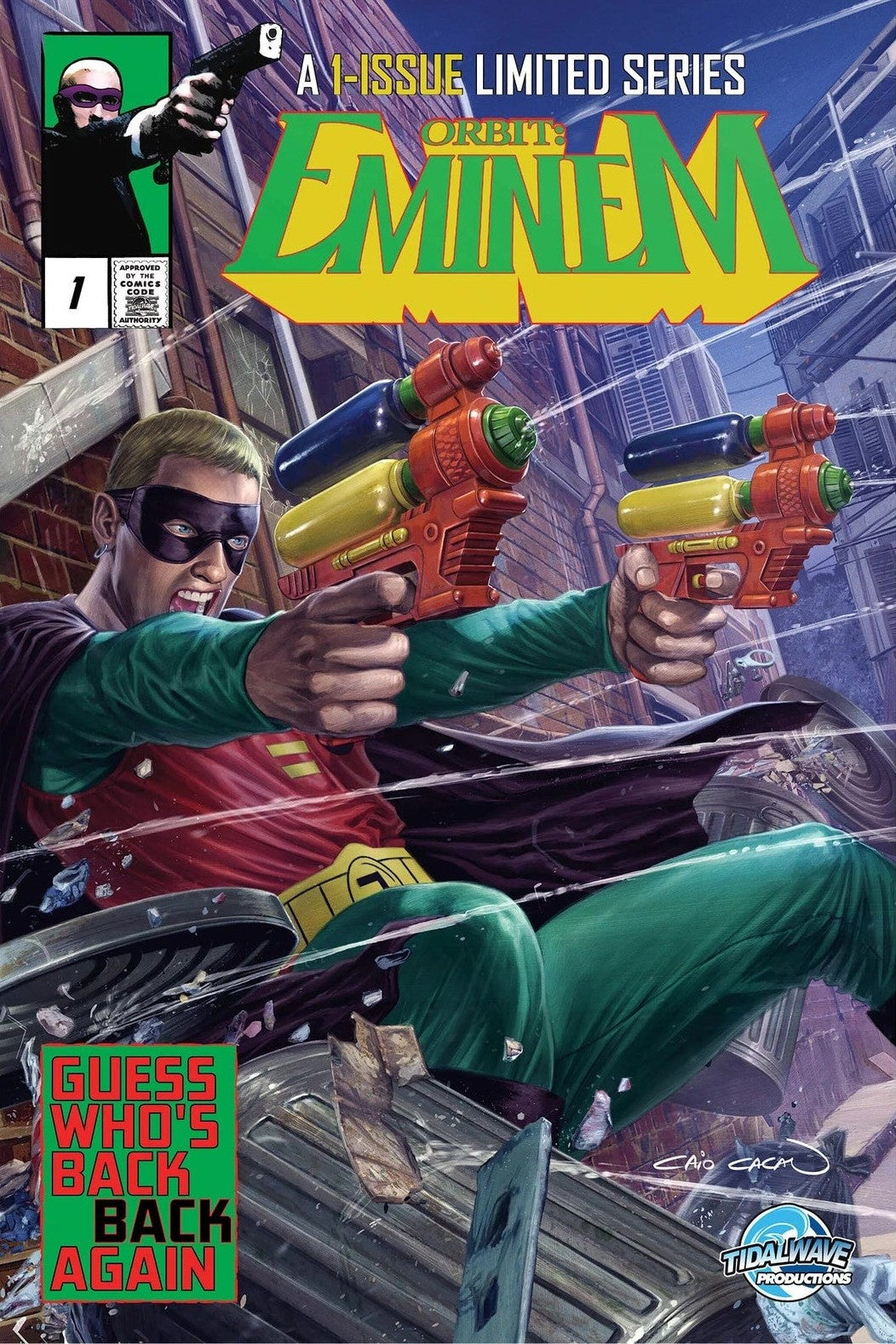 Orbit: Eminem #1 Caio Cacau - Punisher Homage Rap Boy (Limited 600)