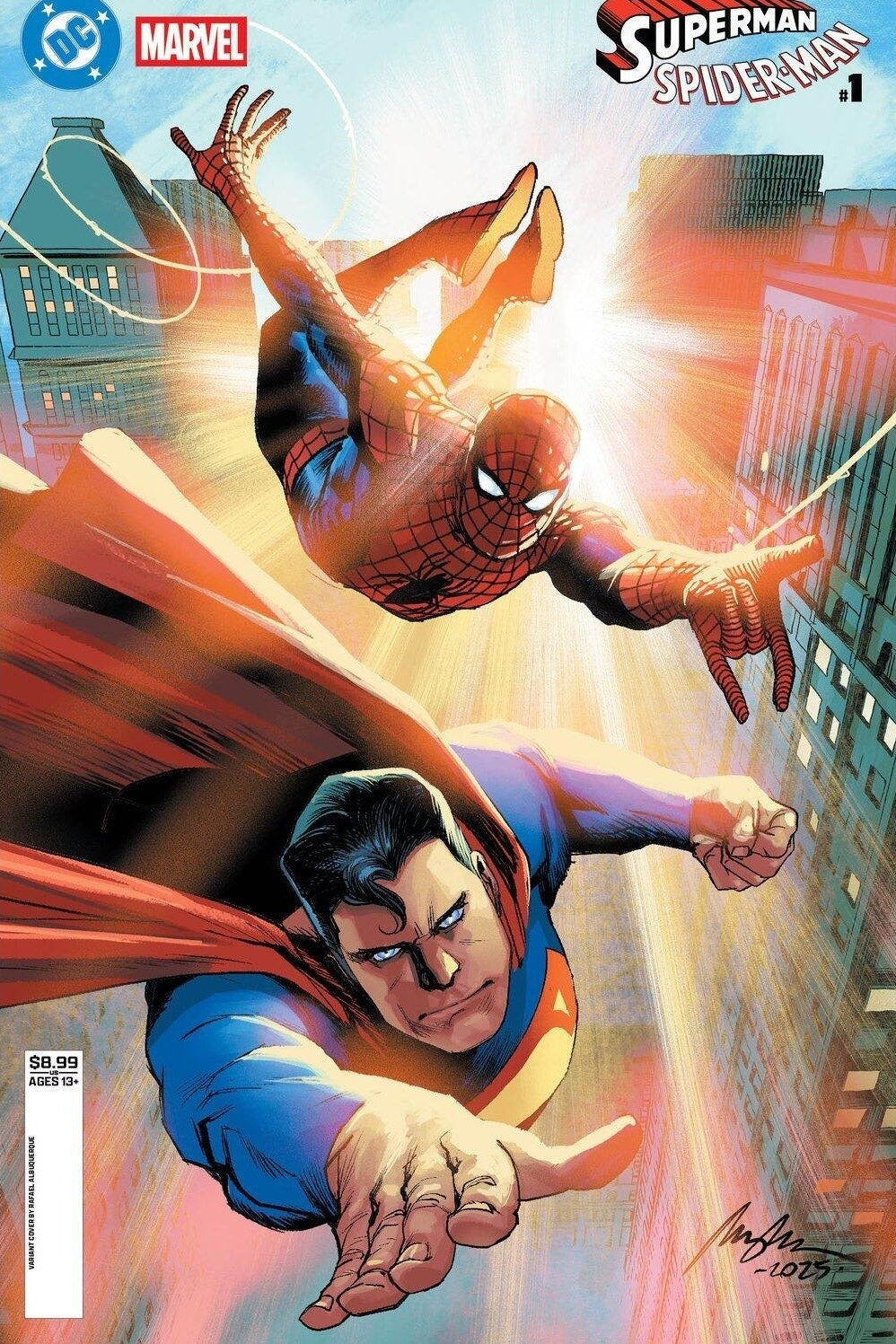 DC/Marvel: Superman/Spider-Man #1 - Rafael Albuquerque