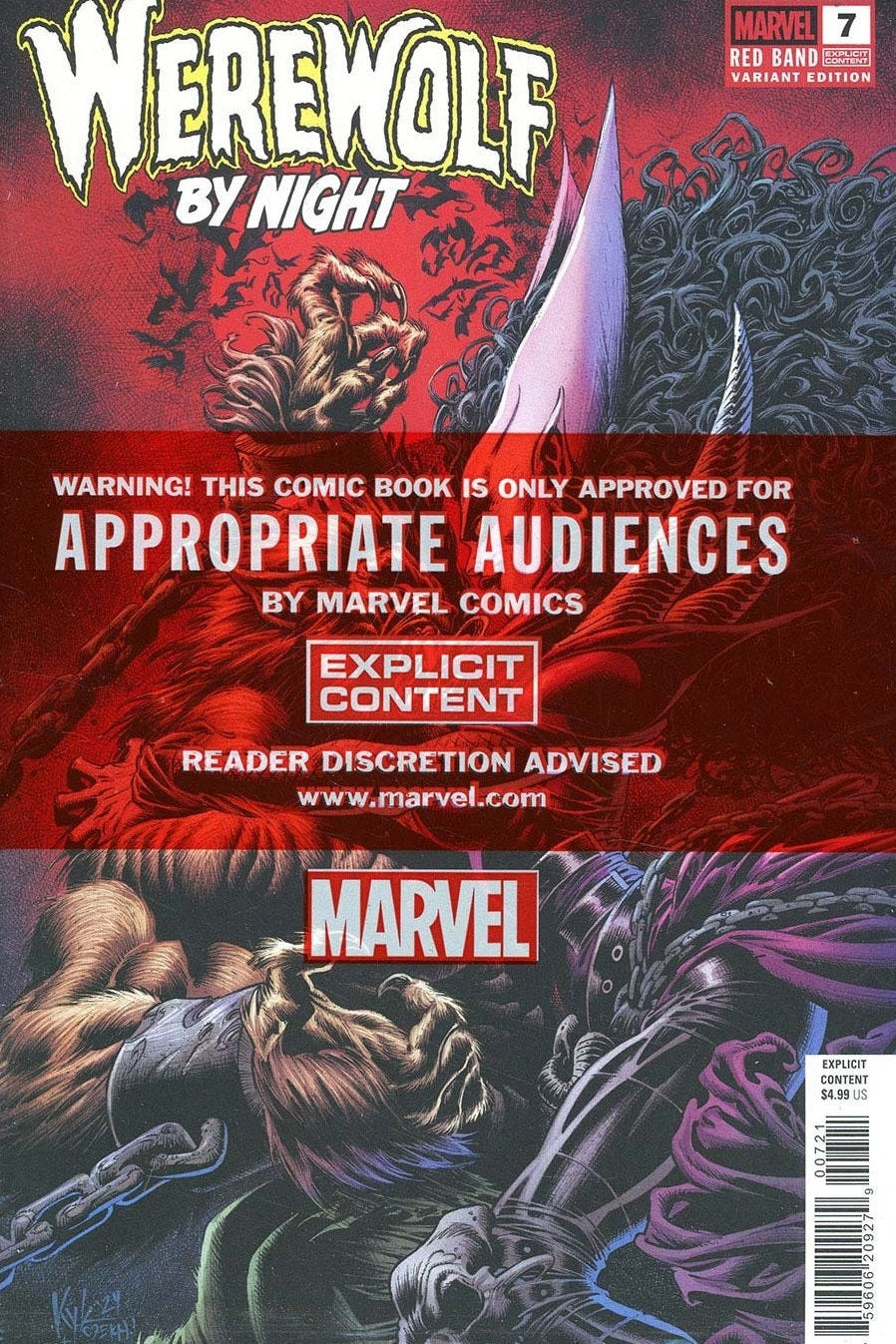 Werewolf By Night: Red Band #7 Kyle Hotz