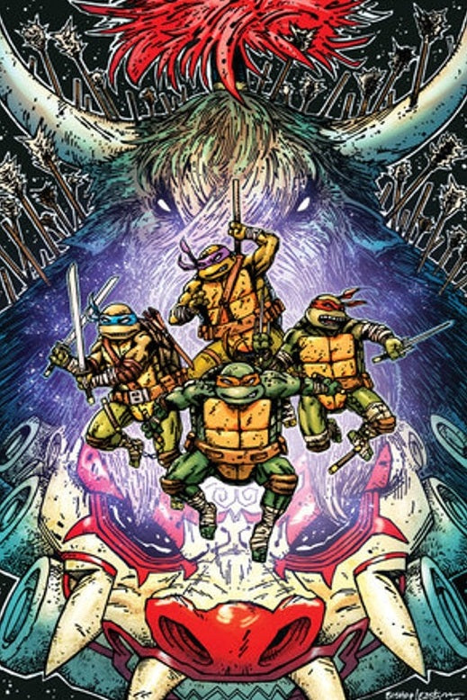 Teenage Mutant Ninja Turtles #13 (Eastman & Bishop Full Art) 1:25