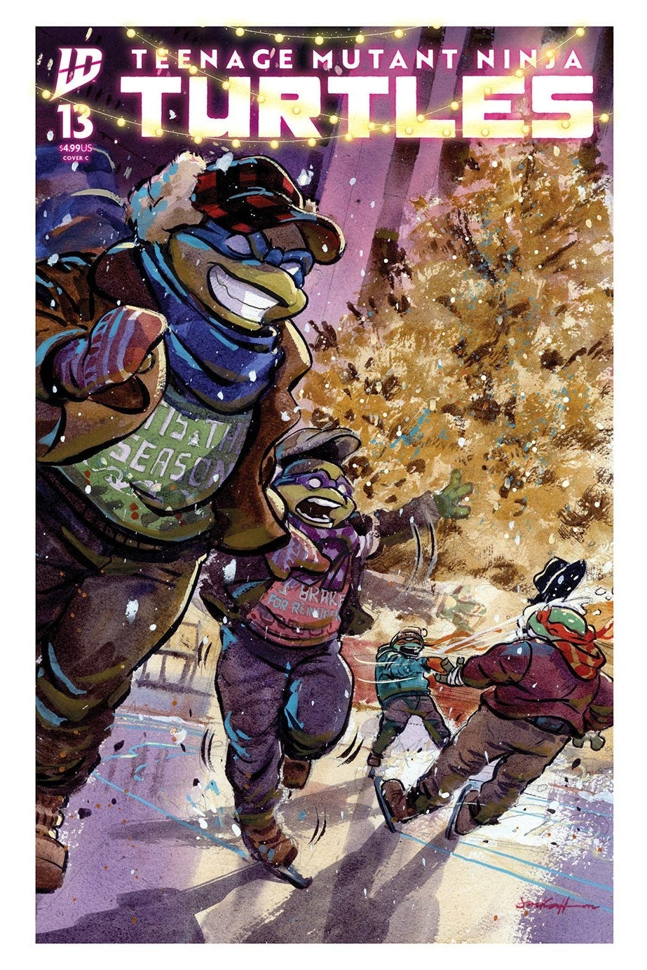 Teenage Mutant Ninja Turtles #13 - Jared Cullum - Cover C