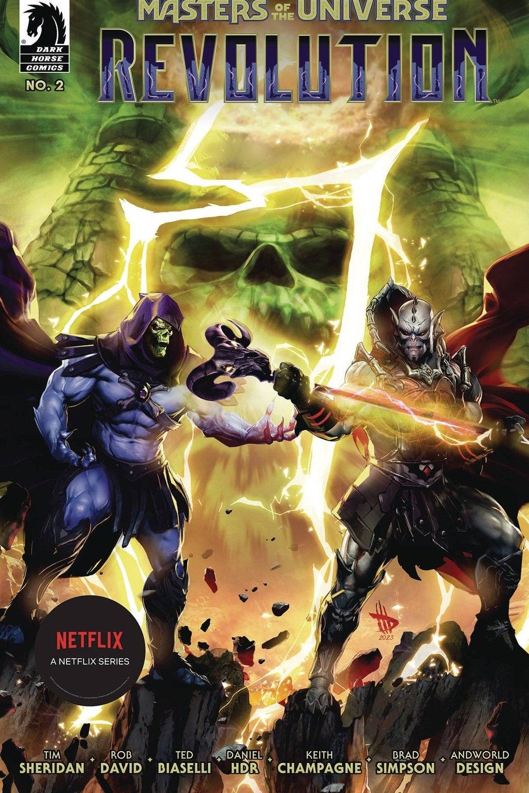 Masters of the Universe: Revolution #2 Dave Wilkins