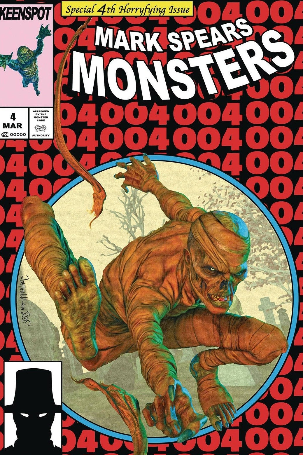 Mark Spears Monsters #4 - Mark Spears - ASM #300 Homage
