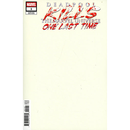 Deadpool Kills The Marvel Universe One Last Time #1 Dave Bardin  Blank