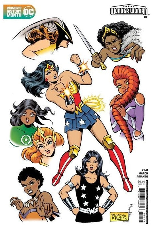 Wonder Woman #7 Ramona Fradon - Women's History Month