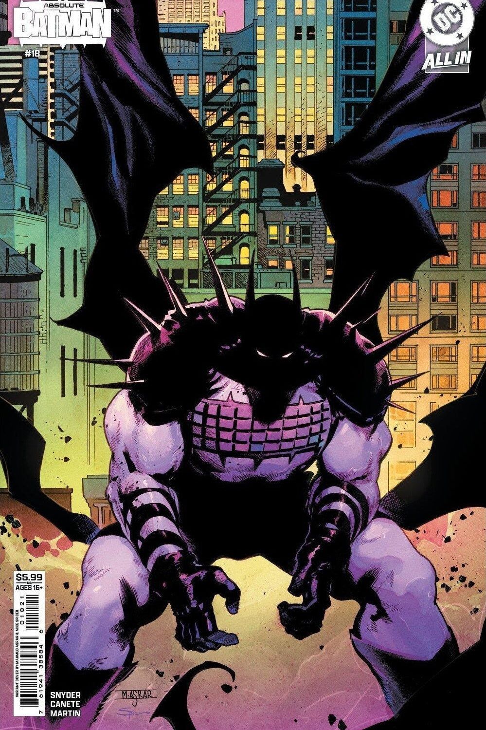 Absolute Batman #18 - Mahmud Asrar