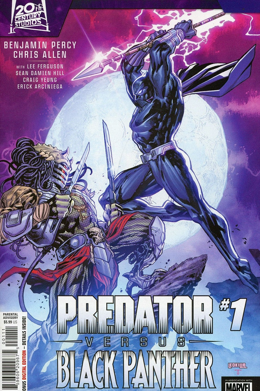 Predator vs. Black Panther #1 Ken Lashley