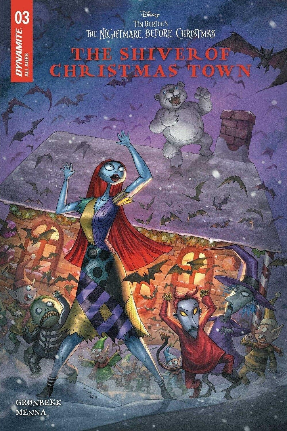 The Nightmare Before Christmas: The Shiver of Christmas Town #3 Alan Quah