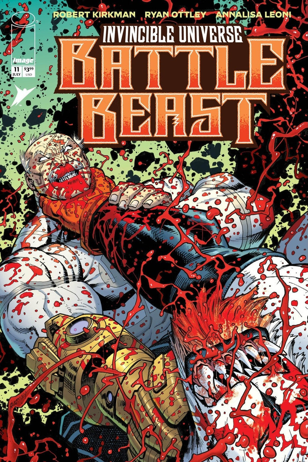 Invincible Universe: Battle Beast #11 Ryan Ottley & Annalisa Leoni