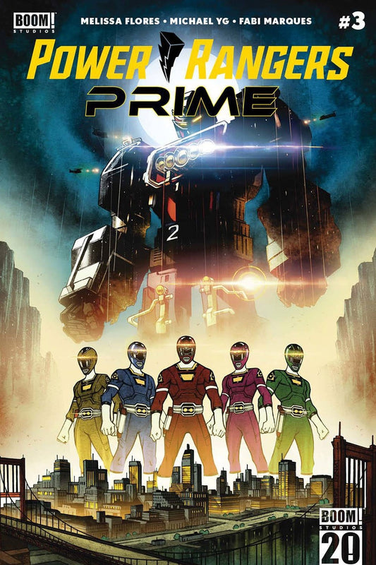 Power Rangers Prime #3 Danny Earls