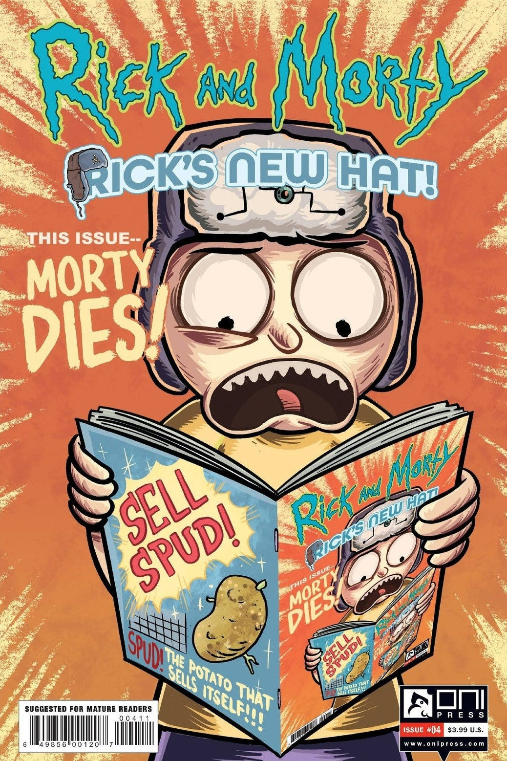 Rick And Morty: Rick's New Hat #4 Fred C Stresing