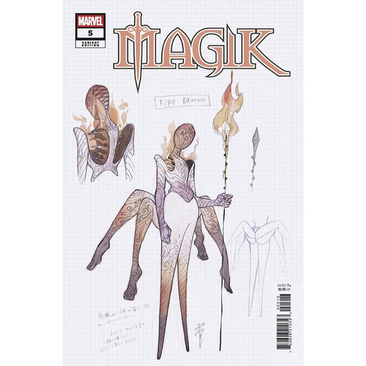 Magik Issue #5 - Peach Momoko - Design (1:10)