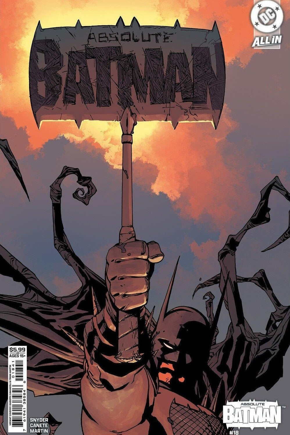 Absolute Batman #18 - Giuseppe Camuncoli