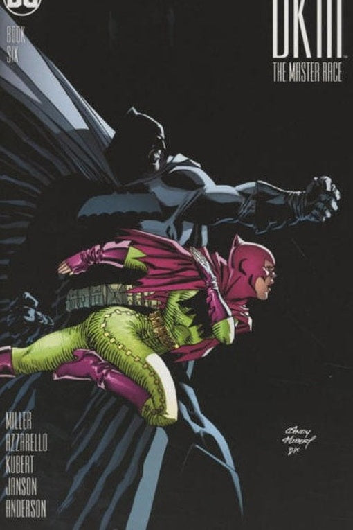 Dark Knight III: The Master Race #6 Andy Kubert Cover