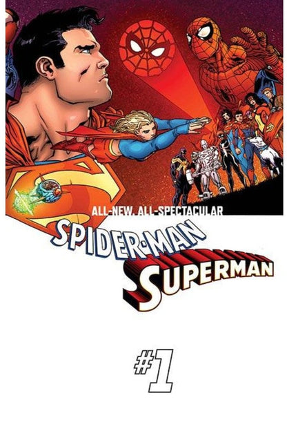 Marvel/DC: Spider-Man/Superman #1 - Giuseppe Camuncoli - Homage (1:25)