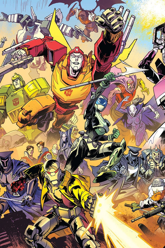 Void Rivals #10 Jason Howard - Energon Universe Anniversary - Connecting