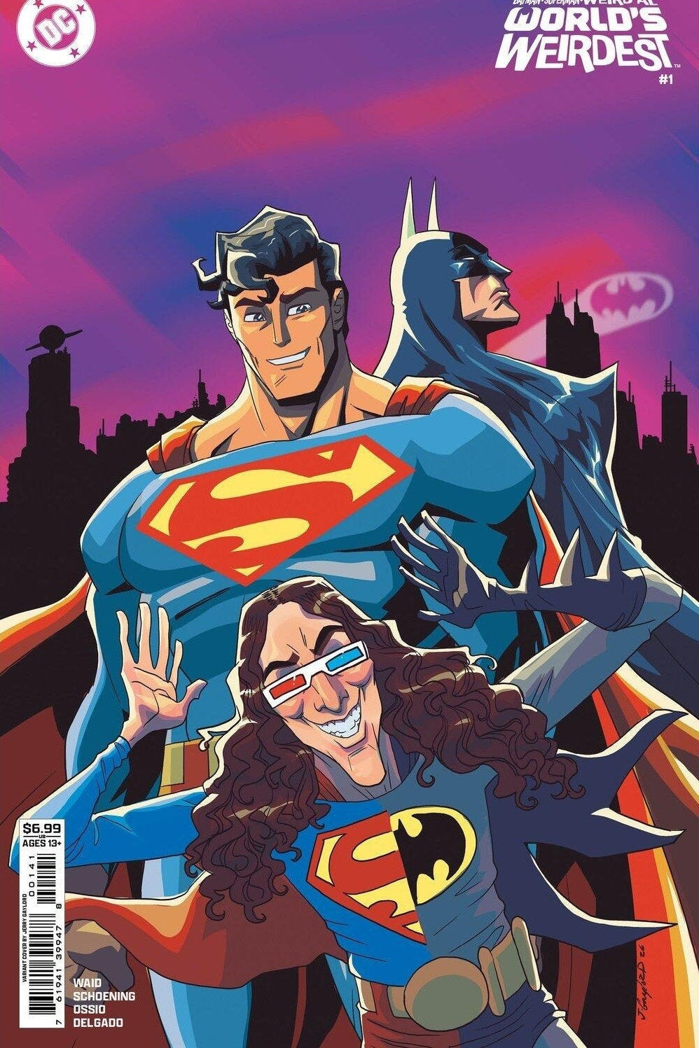 Batman / Superman / Weird Al: World's Weirdest #1 - Jerry Gaylord