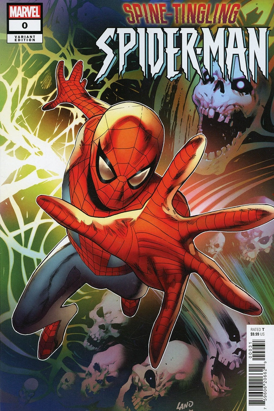 Spine-Tingling Spider-Man #0 Greg Land