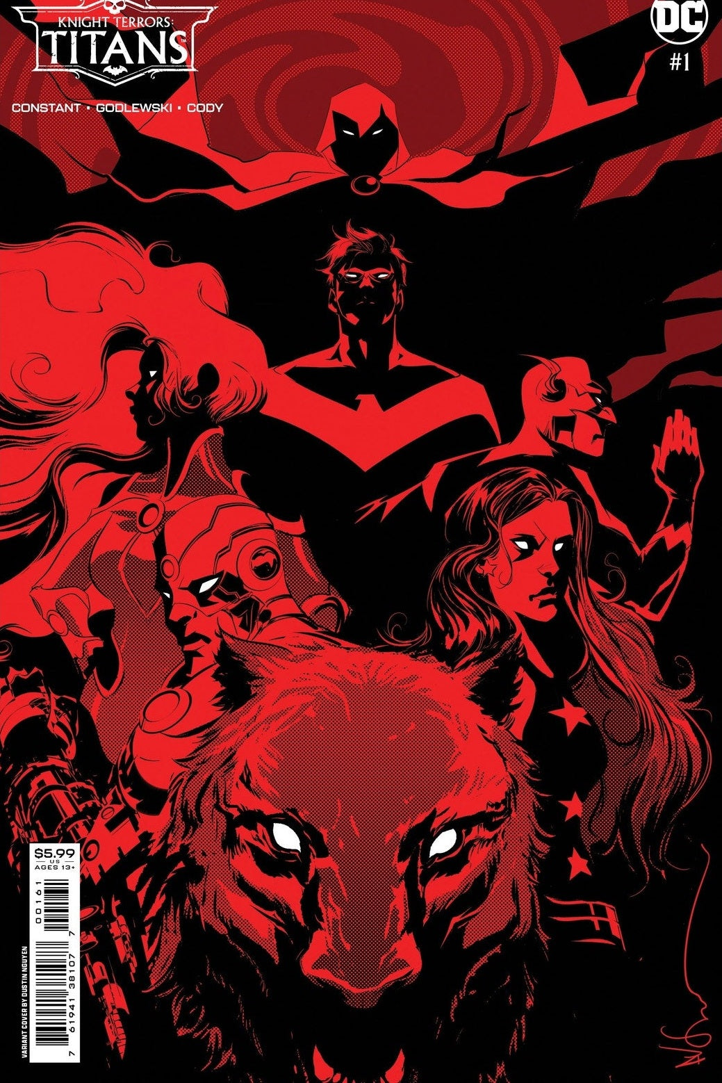 Knight Terrors: Titans #1 Dustin Nguyen - Midnight