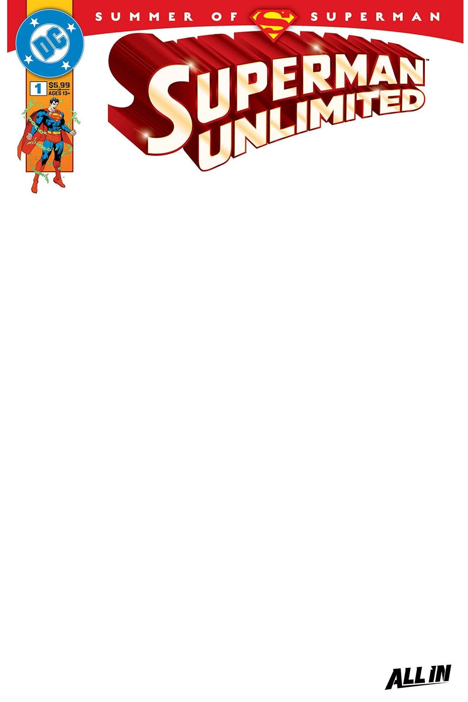 Superman Unlimited #1 Blank
