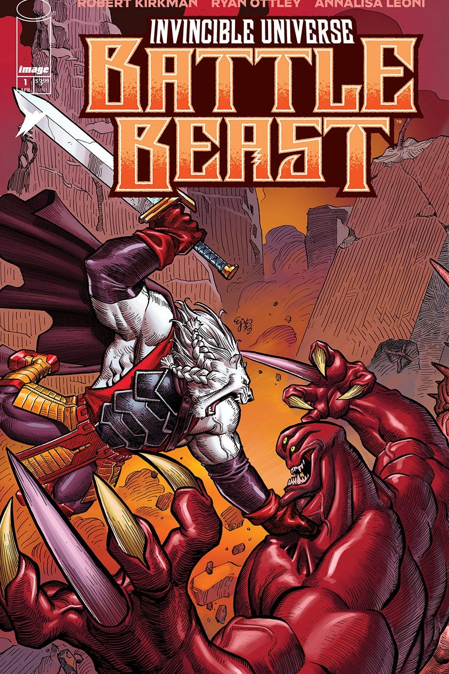 Invincible Universe: Battle Beast #1 E.J. Su (1:10)