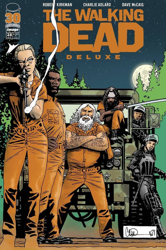 Walking Dead Deluxe, The #38 CVR D ADLARD