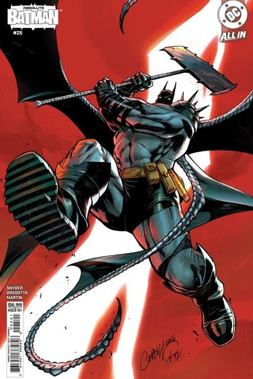 Absolute Batman #25 Set 12 Variant Cover Bundle including 1:25 Pre-Sale 10/28/26