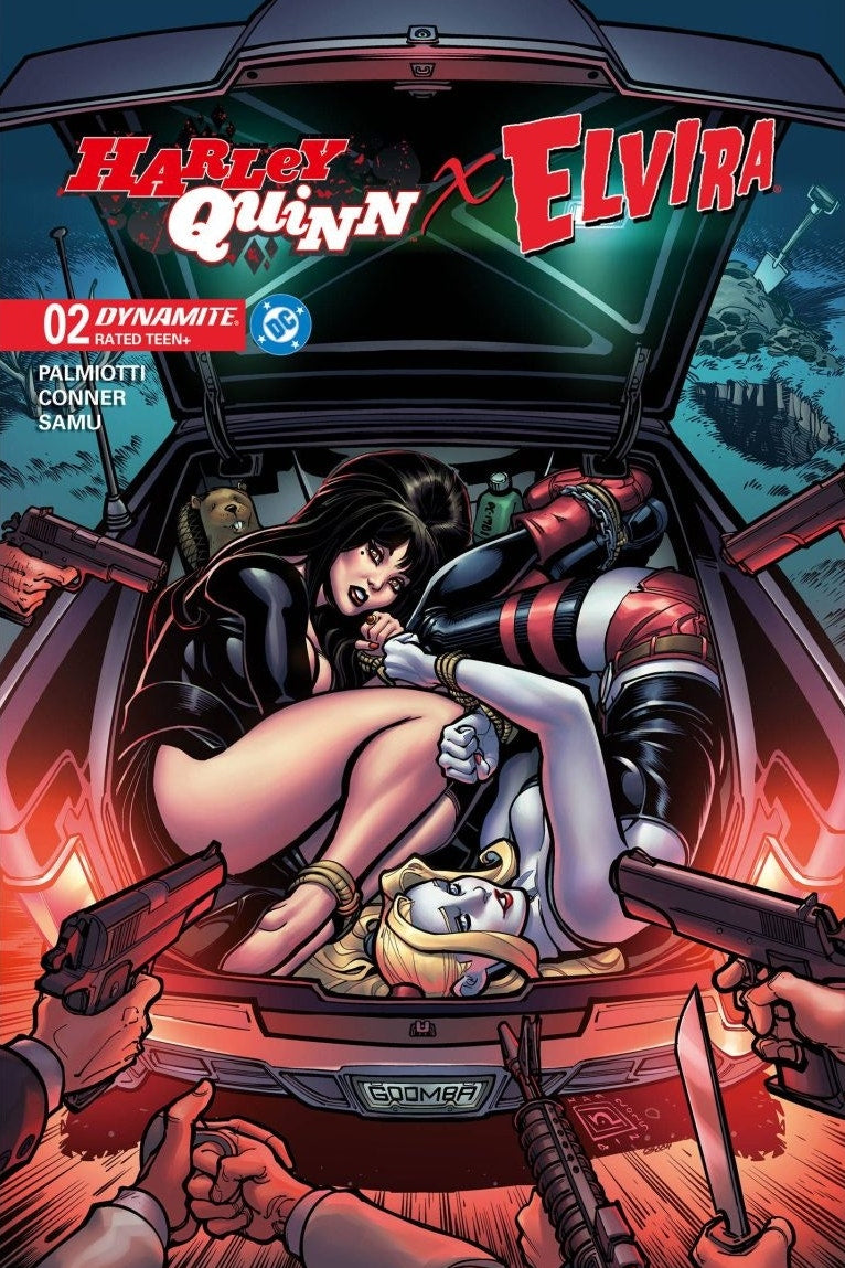 Harley Quinn X Elvira Issue #2 - Chad Hardin
