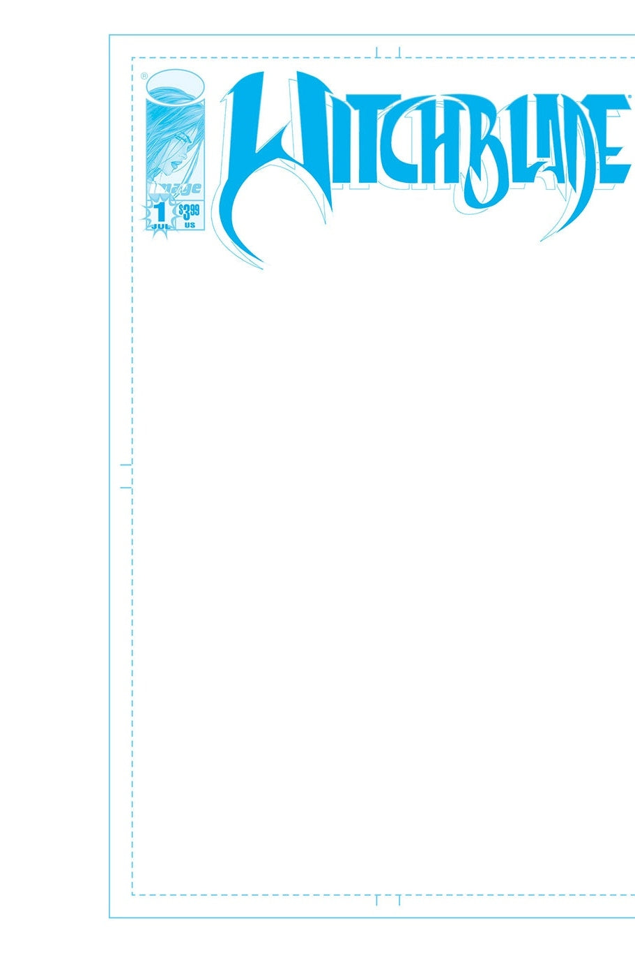 Witchblade #1 2025 Facsimile - Blank