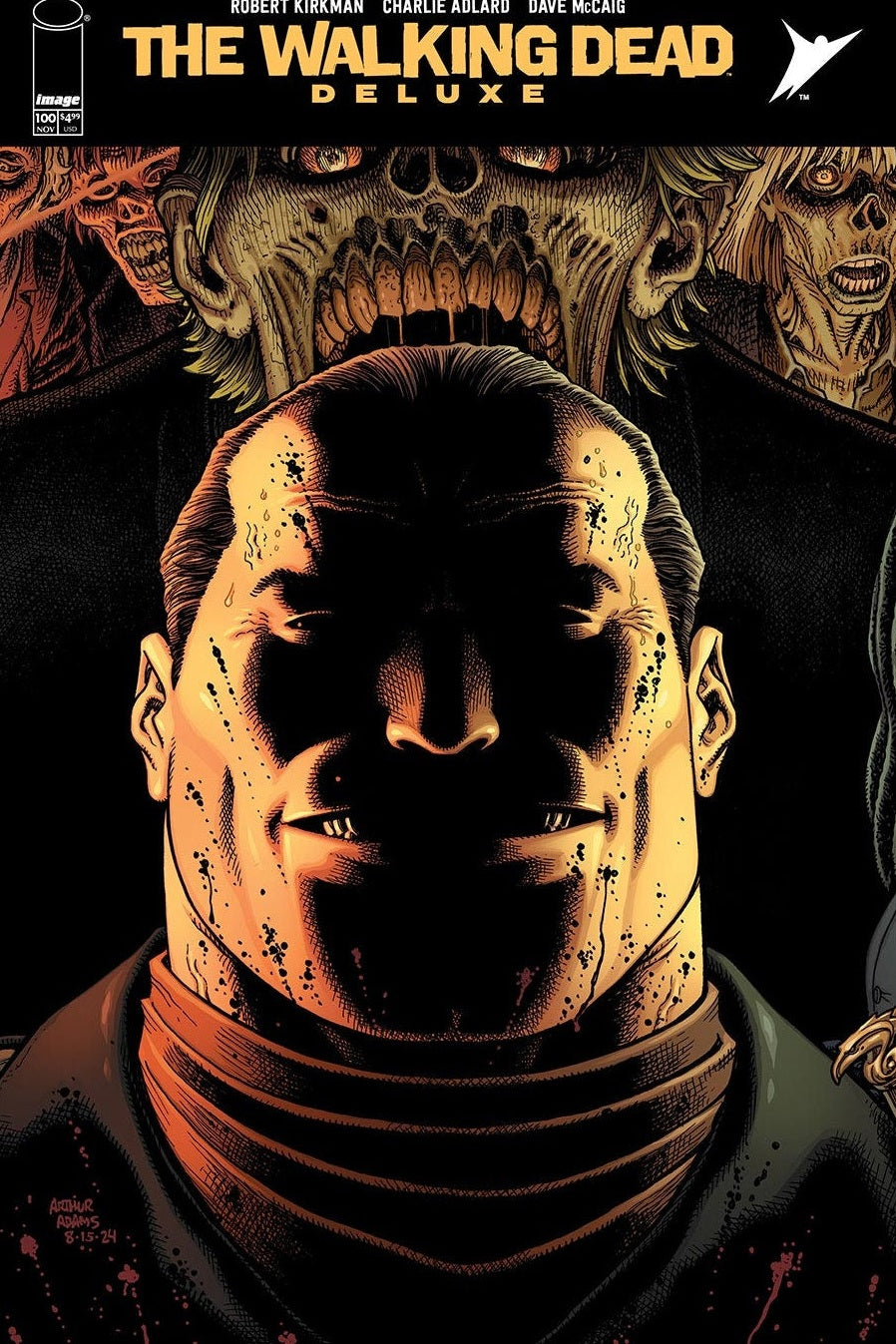 The Walking Dead Deluxe #100 Arthur Adams & Dave McCaig