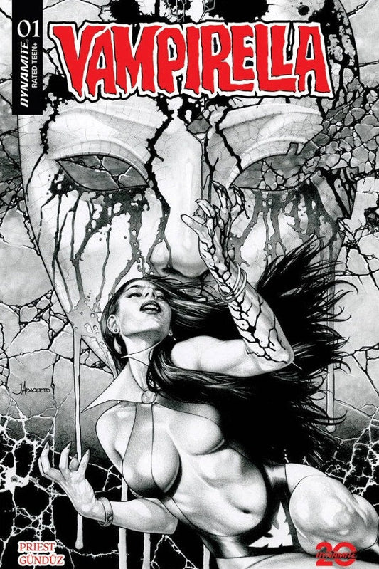 Vampirella Issue #1 - Jay Anacleto - B&W (1:15)
