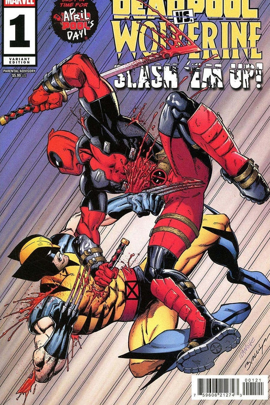 Deadpool vs. Wolverine: Slash 'Em Up #1 Mark Bagley