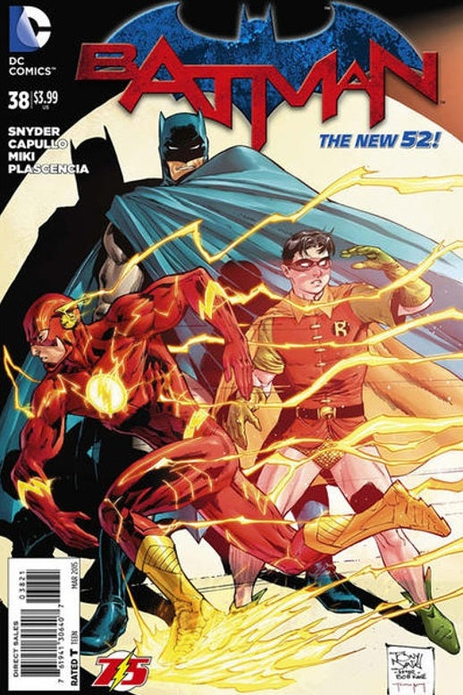 Batman #38 Tony Daniel - Flash 75th Anniversary