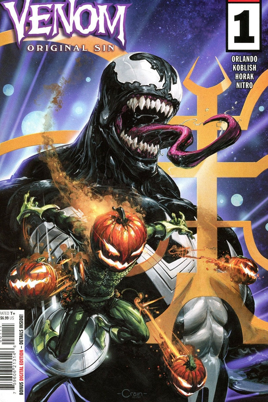 Venom: Original Sin #1 Clayton Crain