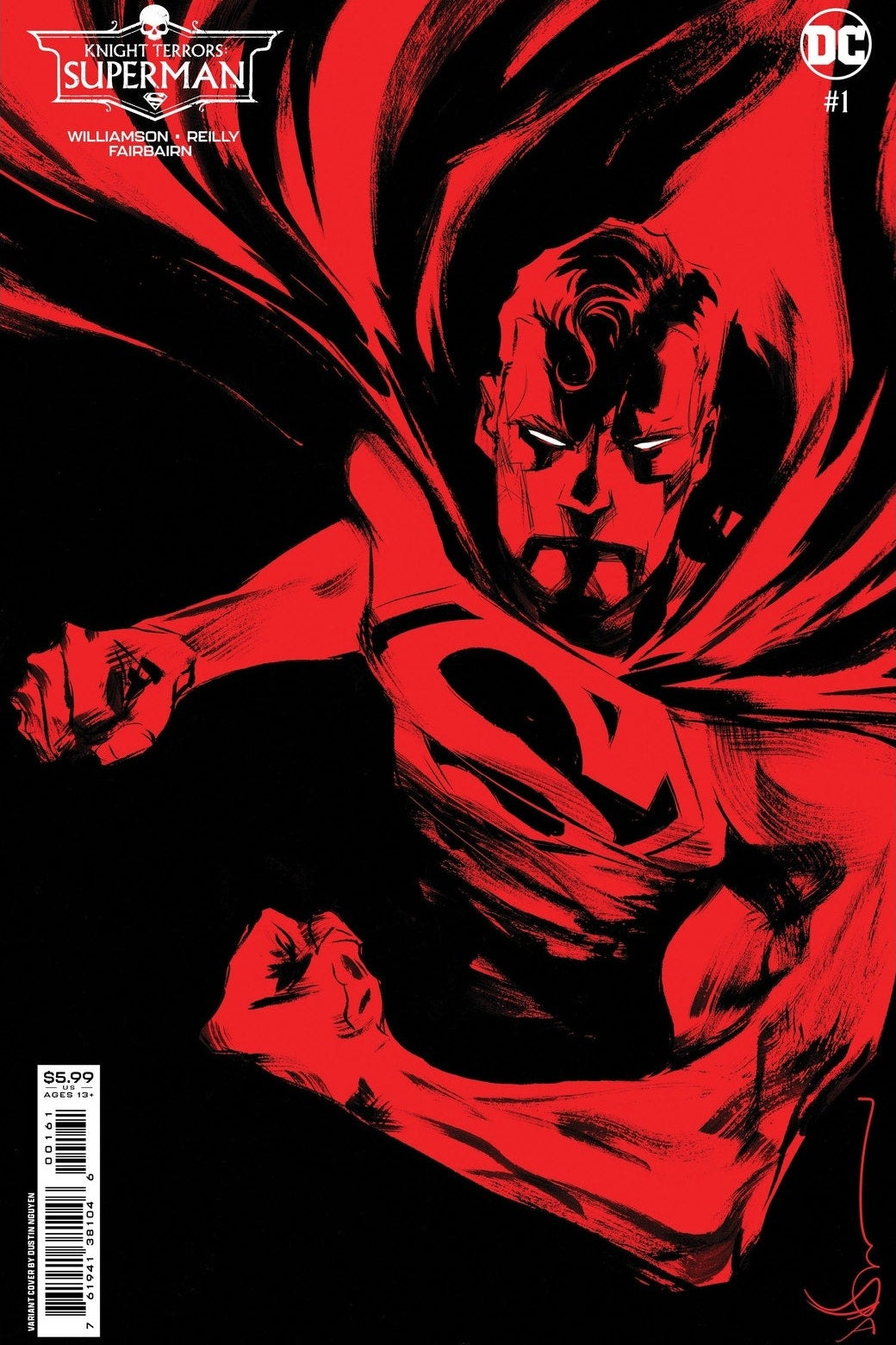 Knight Terrors: Superman #1 Dustin Nguyen - Midnight