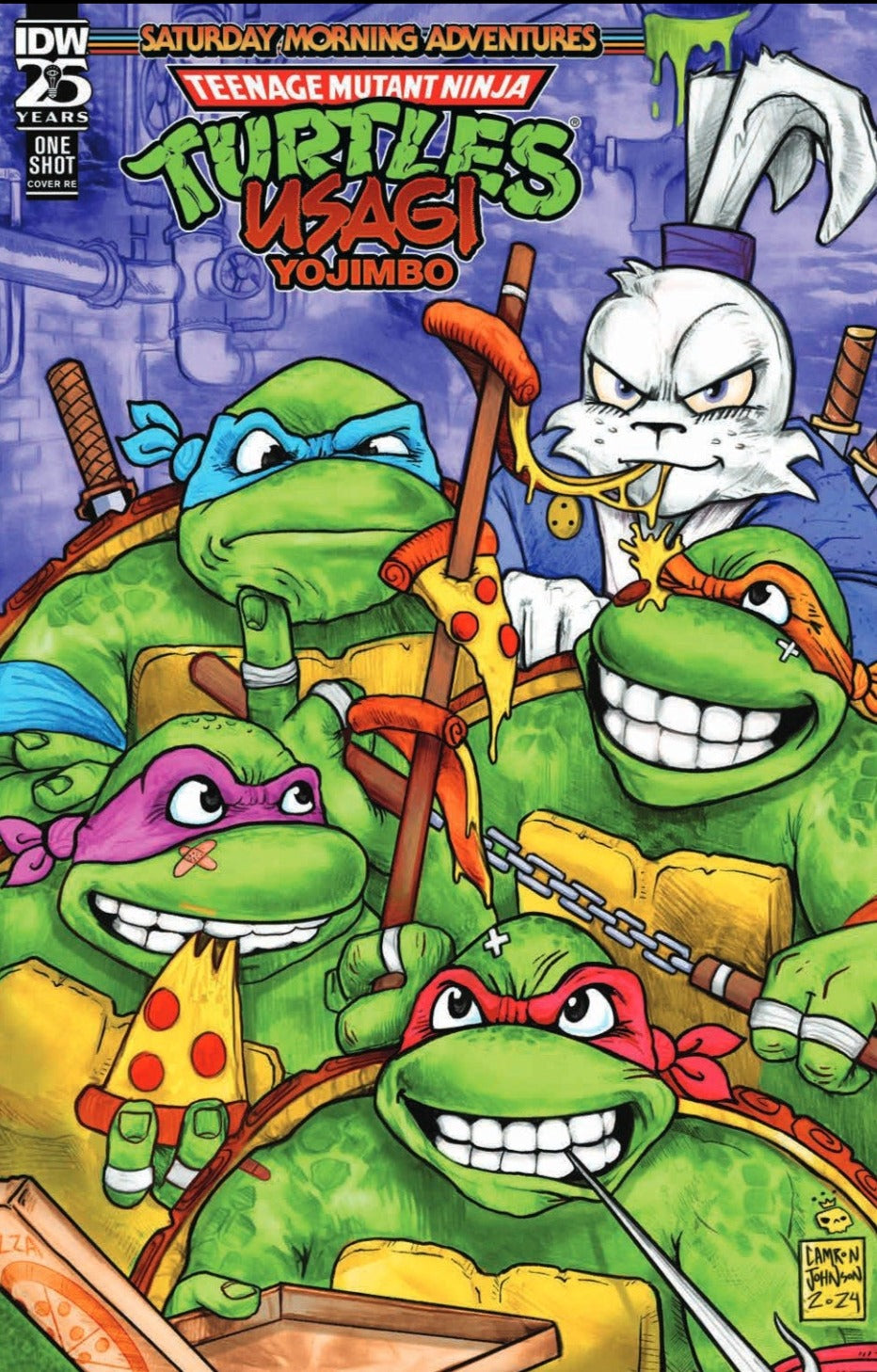 Teenage Mutant Ninja Turtles Usagi Yojimbo (Minimal Trade) - Camron Johnson Exclusive Cover