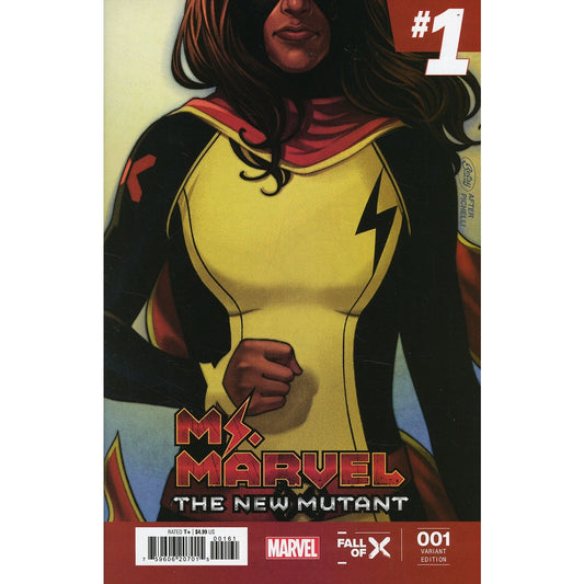Ms. Marvel: The New Mutant #1 Betsy Cola - Ms. Marvel #1 Homage