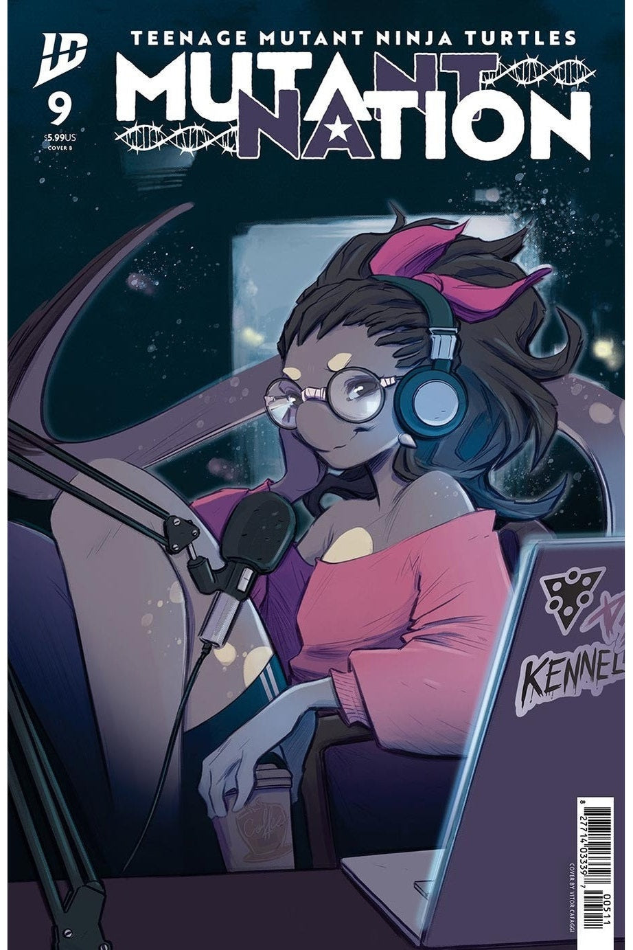 Teenage Mutant Ninja Turtles: Mutant Nation #9 Vitor Cafaggi - Cover B