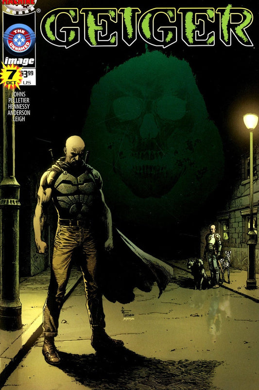 Geiger #7 Gary Frank - Midnight Nation Homage - Surprise