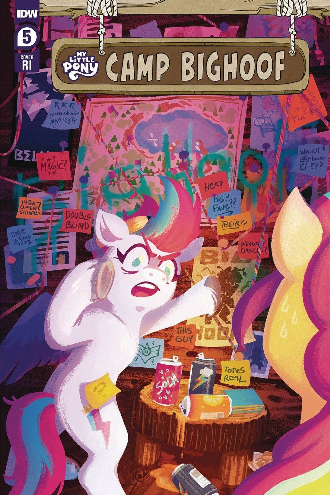 My Little Pony: Camp Bighoof #5 Justasuta - Cover RI (1:25)