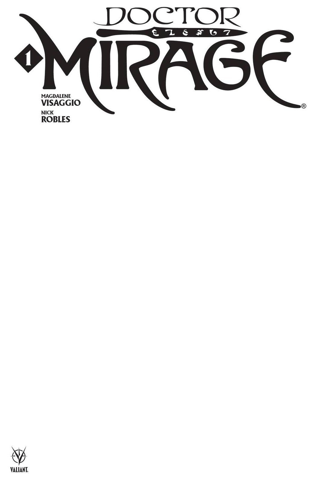 Doctor Mirage #1 Blank