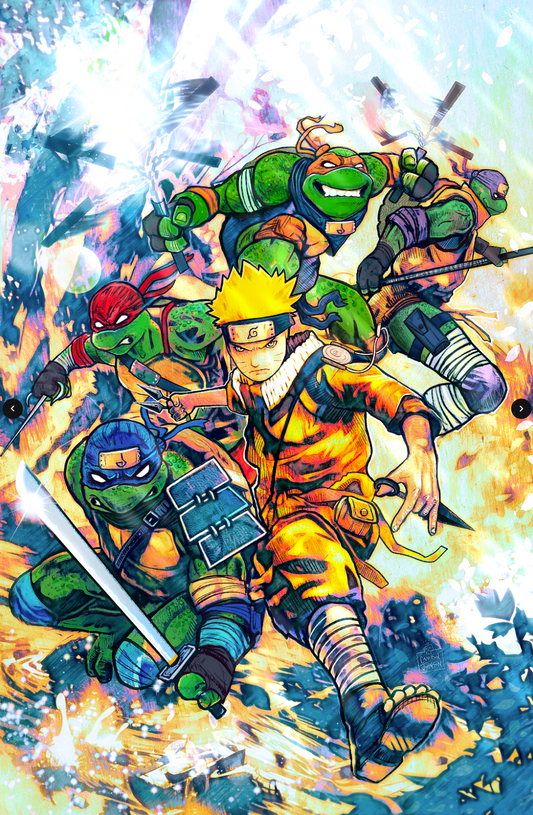 TMNT X Naruto #1 - Camron Johnson Exclusive Cover B - VIRGIN