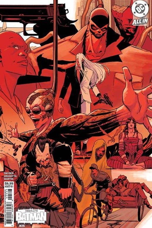 Absolute Batman #25 Set 12 Variant Cover Bundle including 1:25 Pre-Sale 10/28/26