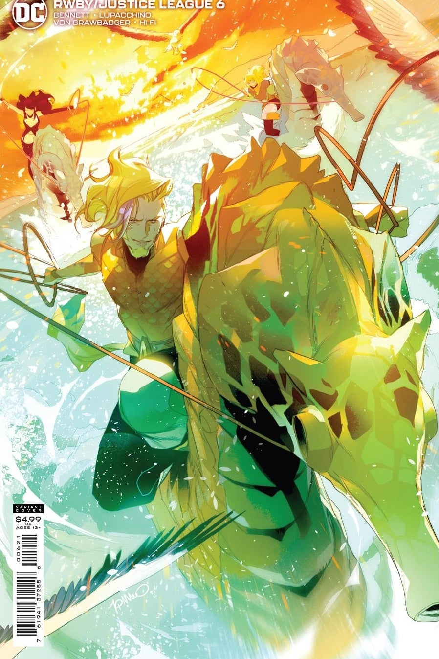 RWBY Justice League #6 Simone Di Meo