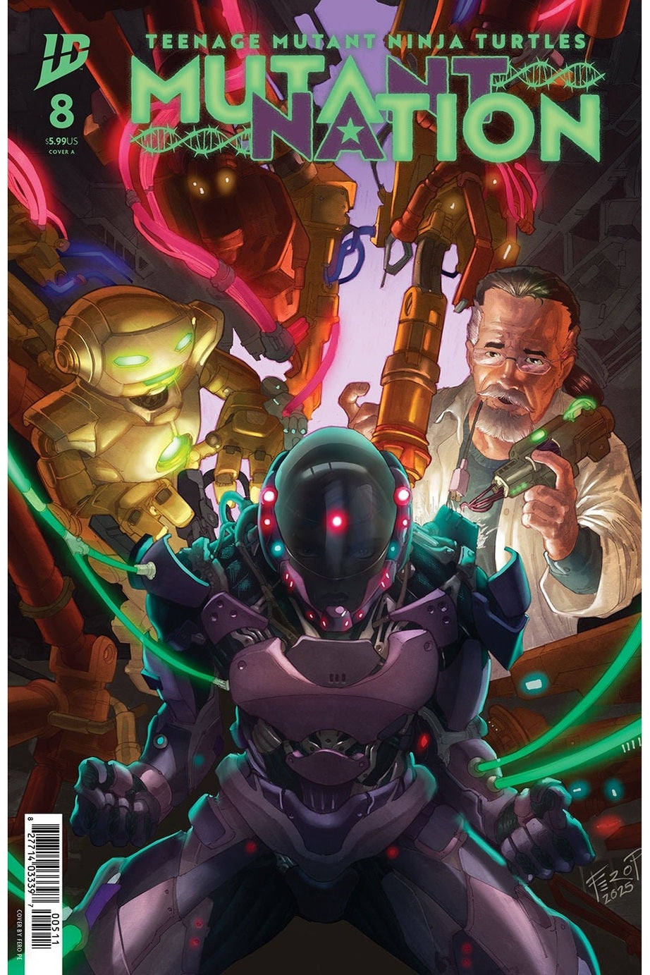 Teenage Mutant Ninja Turtles: Mutant Nation #8 Fero Pe - Cover A