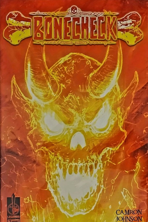 Bonecheck #3 Camron Johnson - 2023 C2E2 - Hell Skull (Limited 300)