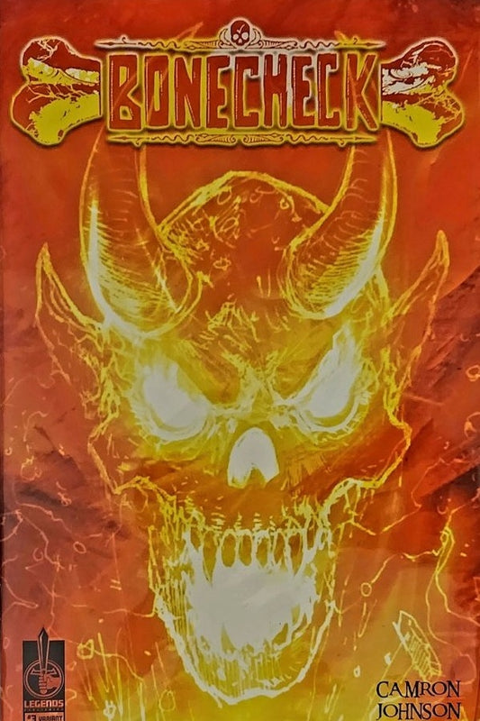 Bonecheck #3 Camron Johnson - 2023 C2E2 - Hell Skull (Limited 300)