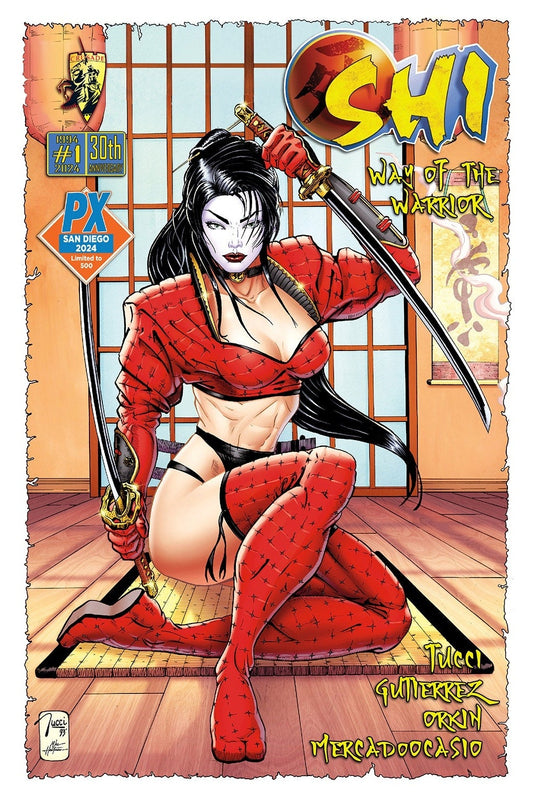 Shi: The Way of the Warrior #1 Billy Tucci-30th Anniversary Edition(Limited 500)