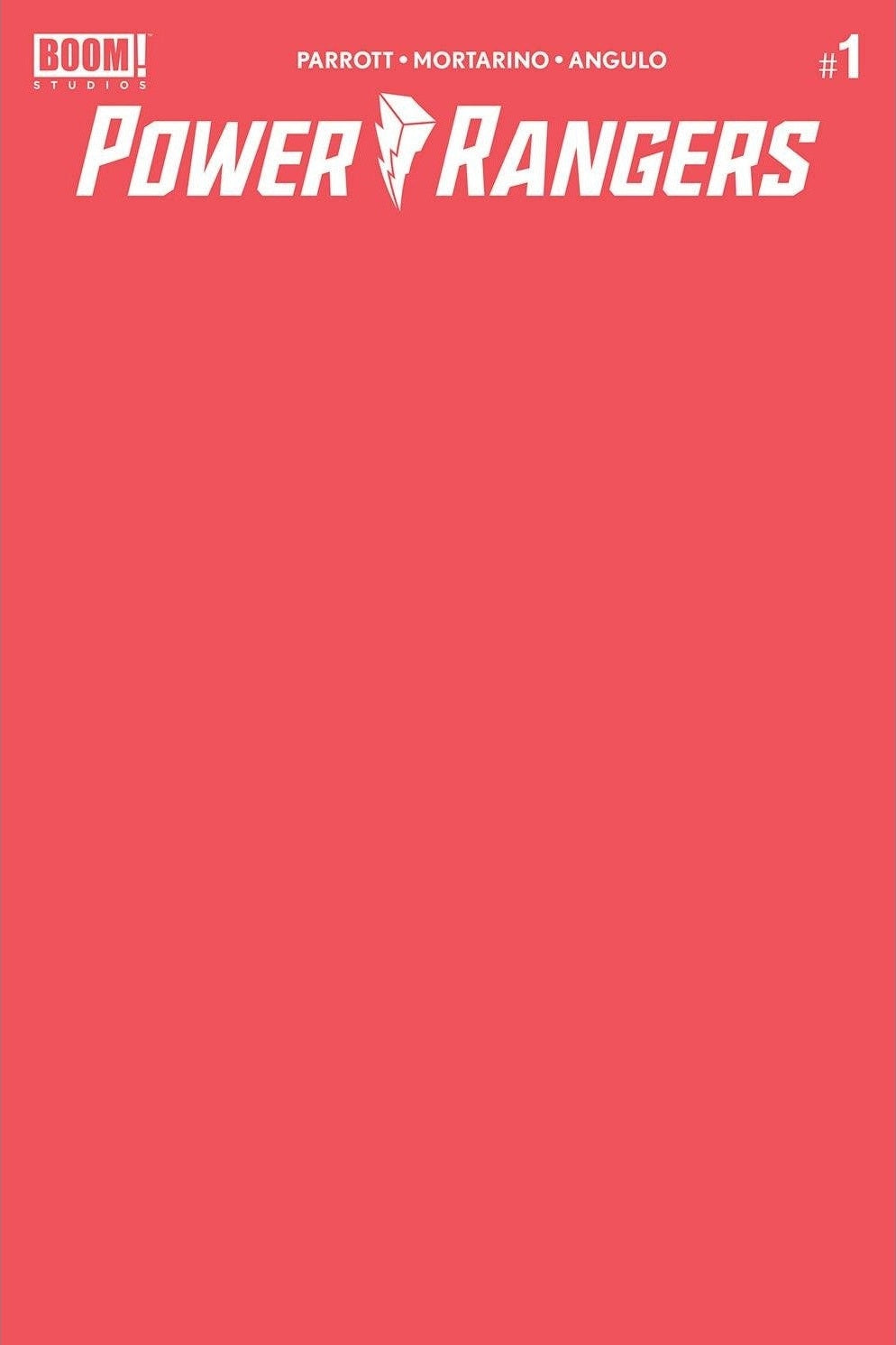 Power Rangers #1 Blank