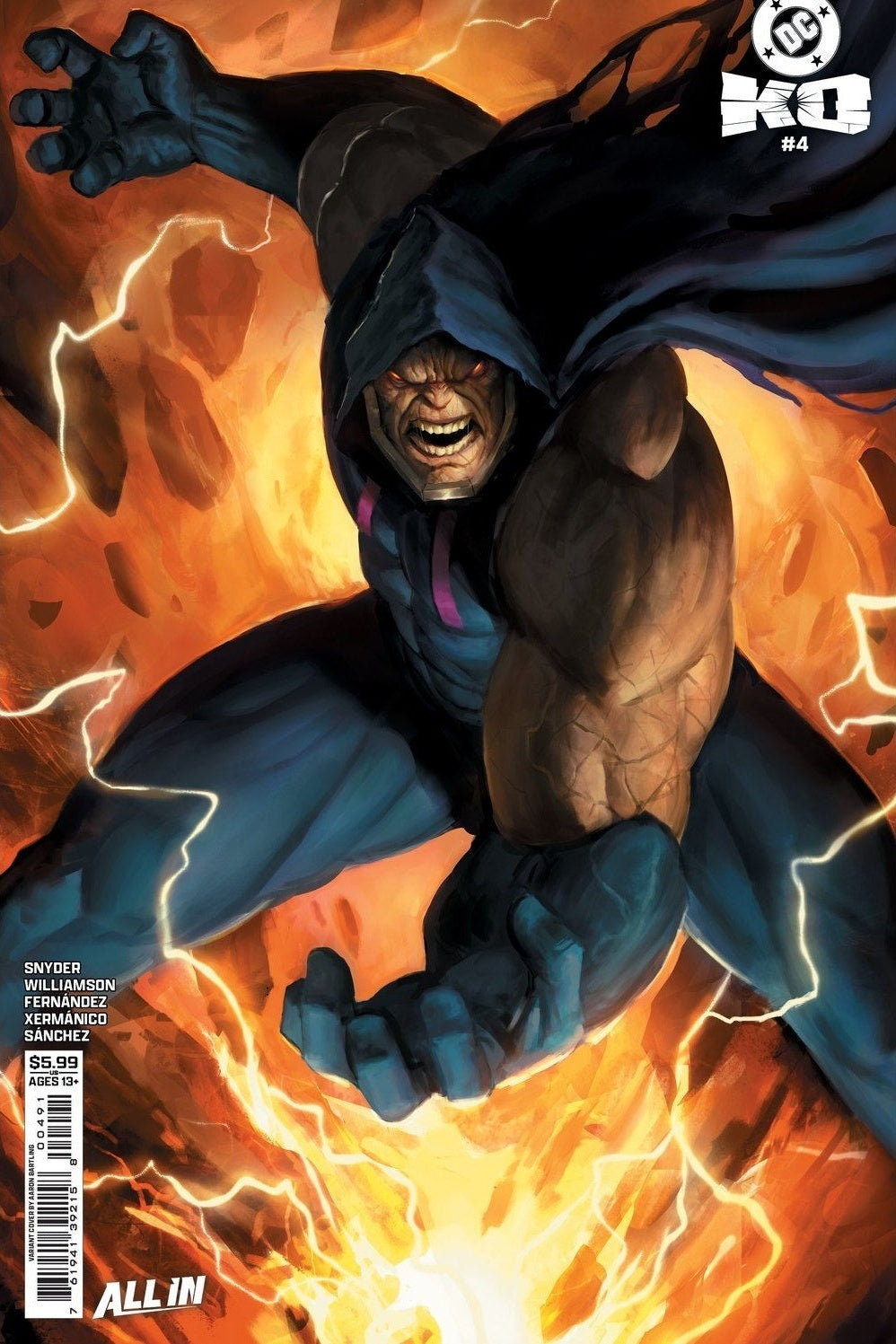 DC K.O. #4 Aaron Bartling - Darkseid